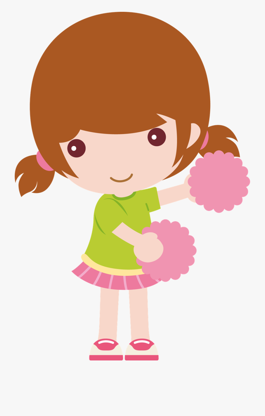 Gymnastics Clipart Winter - Imagenes De Porristas Animadas, Transparent Clipart