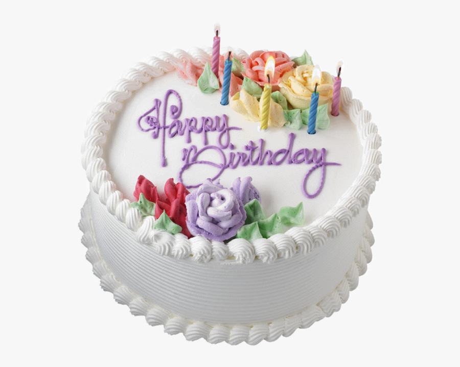 Happy Birthday On Cakes, Transparent Clipart