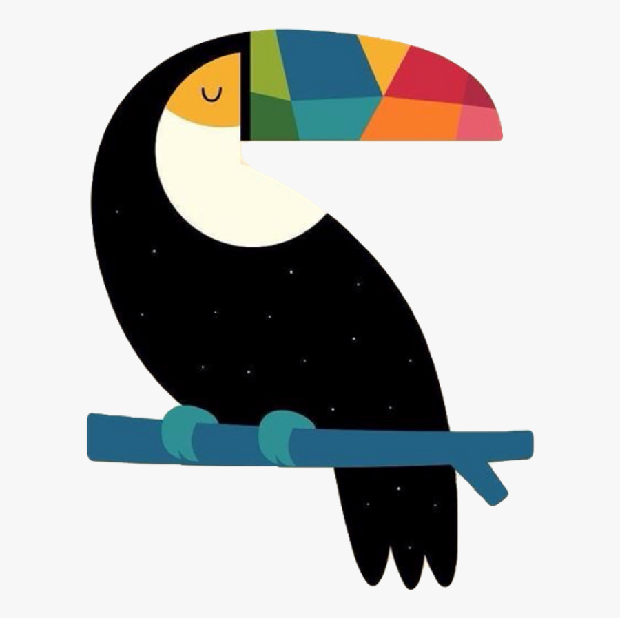 Parrot Bird Exotic Tropical Beak Freetoedit Clipart - Toucan Art, Transparent Clipart