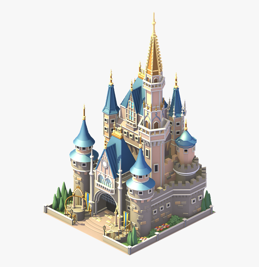Transparent Frozen Castle Clipart - Png Transparent Background Castles, Transparent Clipart