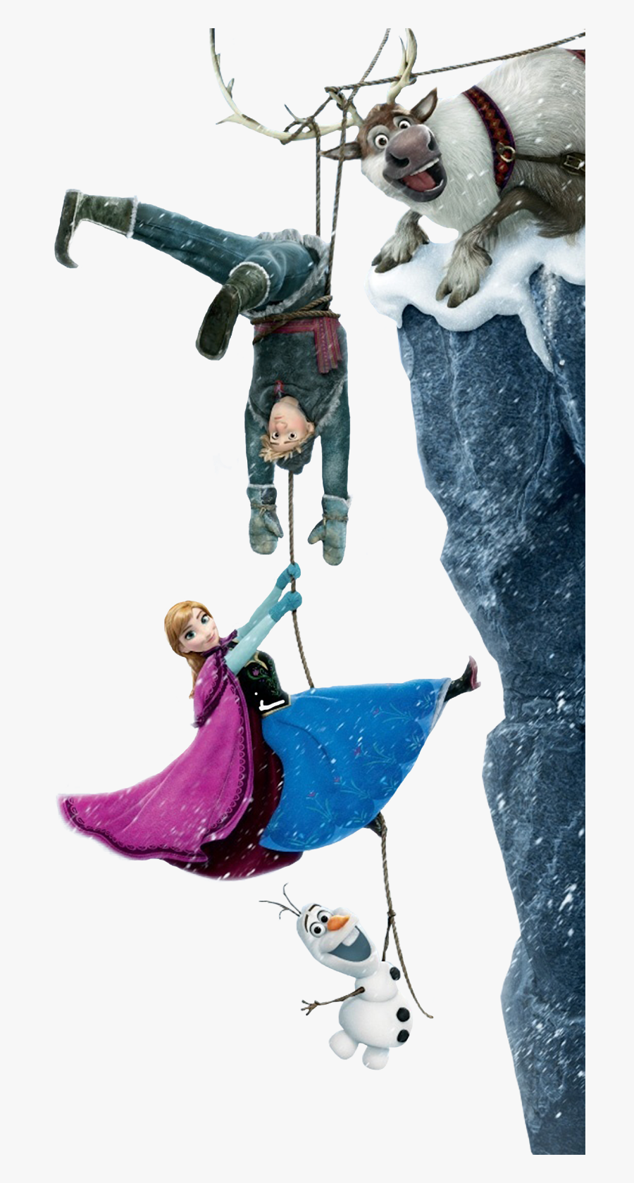 Clip Art Gina Pinterest - Olaf Anna Kristoff Sven, Transparent Clipart