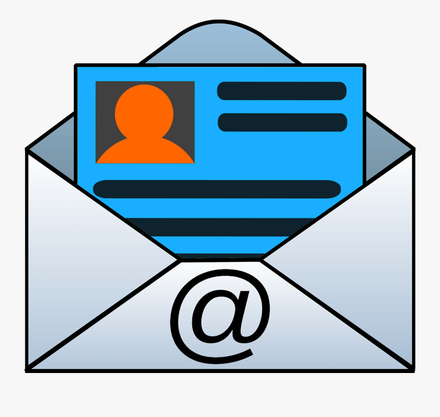 Email Etiquette For Job Hunting - Letter In Envelope Clipart, Transparent Clipart