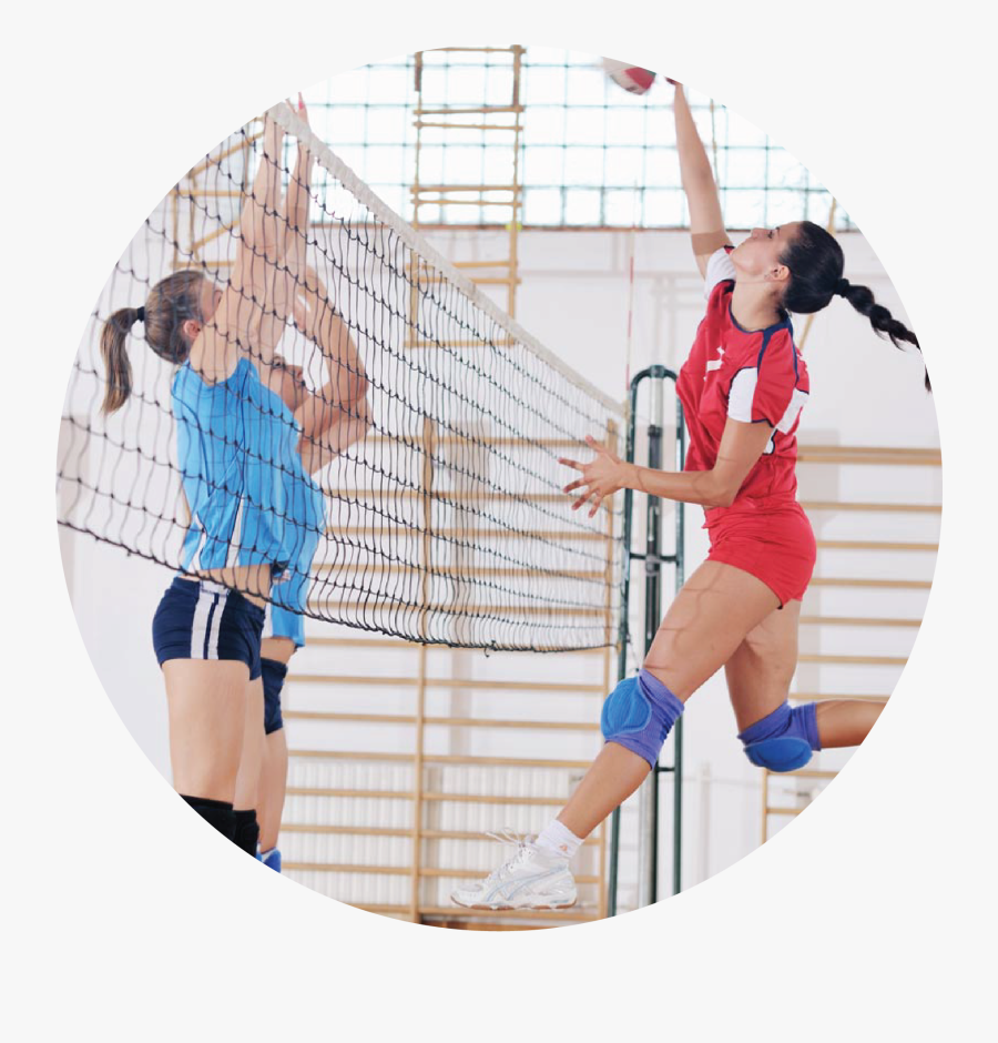 Sports Activities Clipart Practice Sport - Play Volleyball Middle School, Transparent Clipart