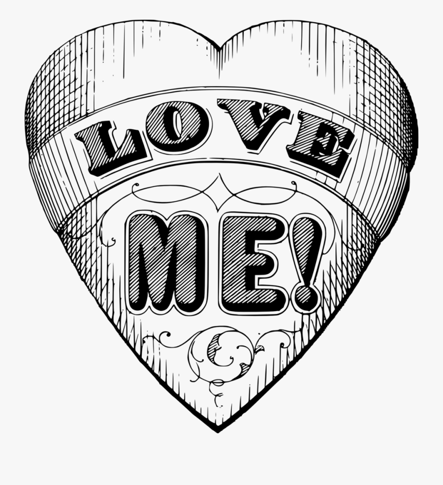 Omalovánky Love, Transparent Clipart