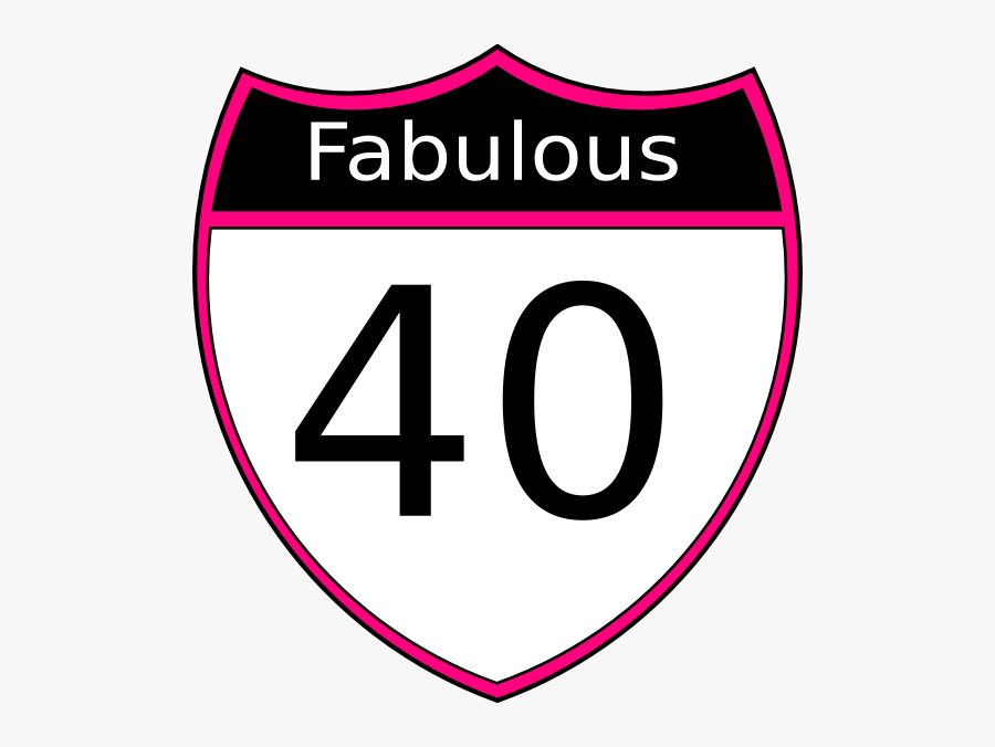 Fabulous At 50 Clipart - Fabulous 40 Diva Transparent Background, Transparent Clipart