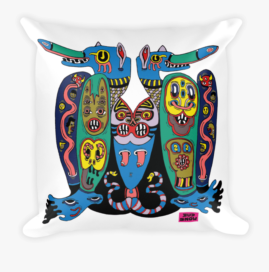 Image Of Bud Snow "valley - Cushion, Transparent Clipart