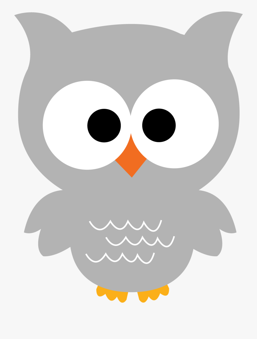 Gray Owl Clipart - Gray Owl Clip Art, Transparent Clipart