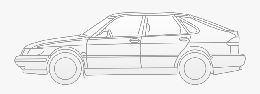 Saab Automobile Clipart Saab 93b - Saab Svg, Transparent Clipart