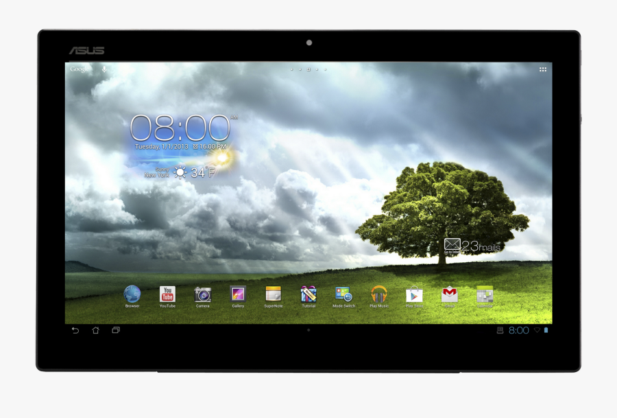 Android Tablet Png Image - Asus Tablet Png, Transparent Clipart