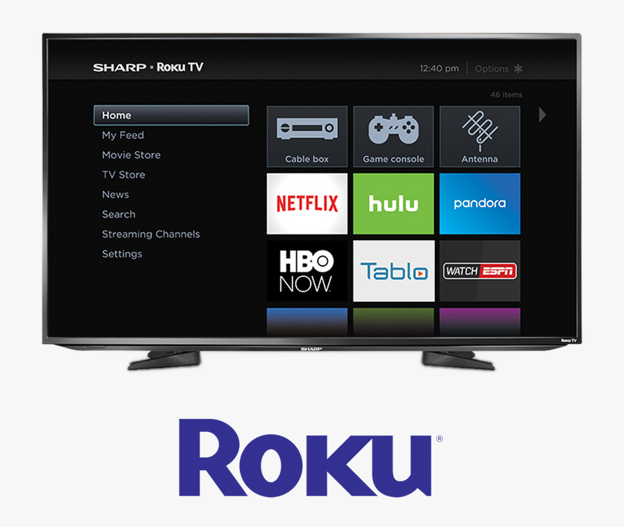 Sharp Roku Tv 32 Inch, Transparent Clipart