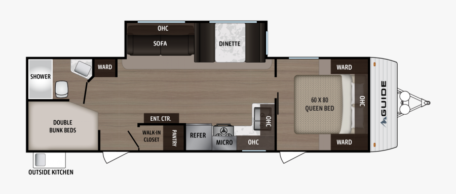 Dutchmen Guide Camper, Transparent Clipart
