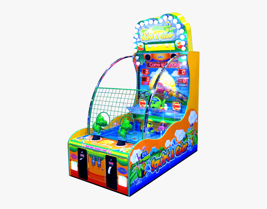 Squirt A Gator - Squirt A Gator Arcade Games, Transparent Clipart