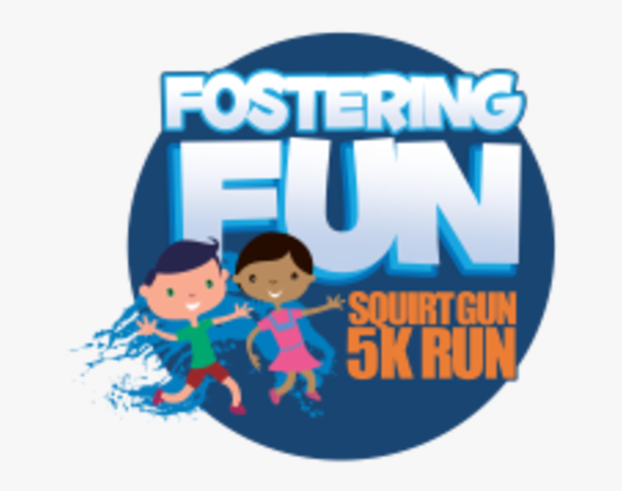 Fostering Fun Squirt Gun 5k Run, Transparent Clipart