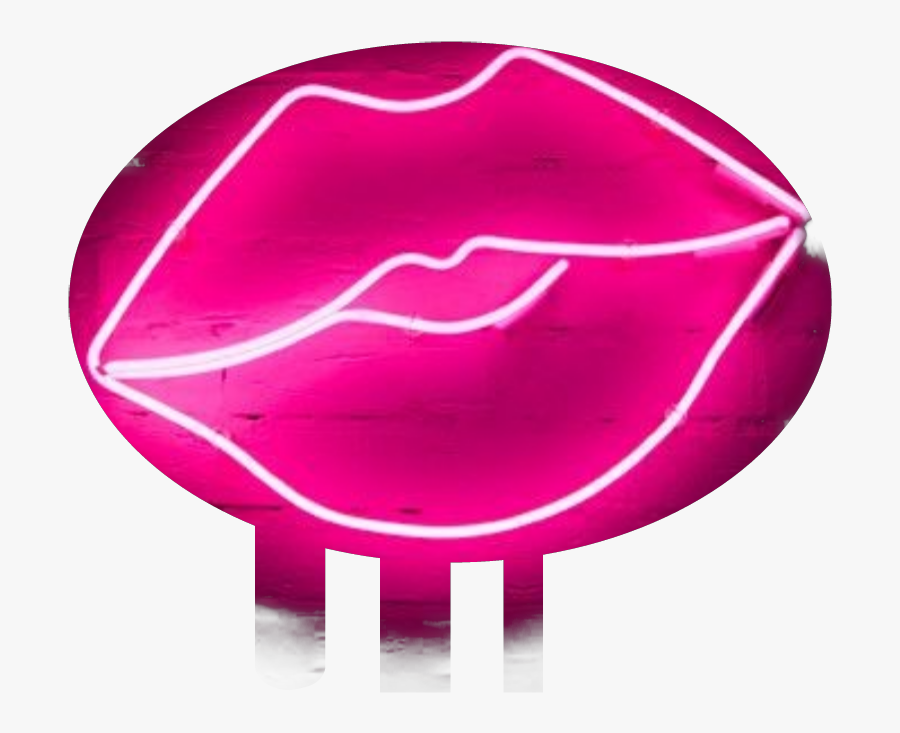 #love #heart #kiss #neon #smooch - Transparent Neon Signs Png, Transparent Clipart