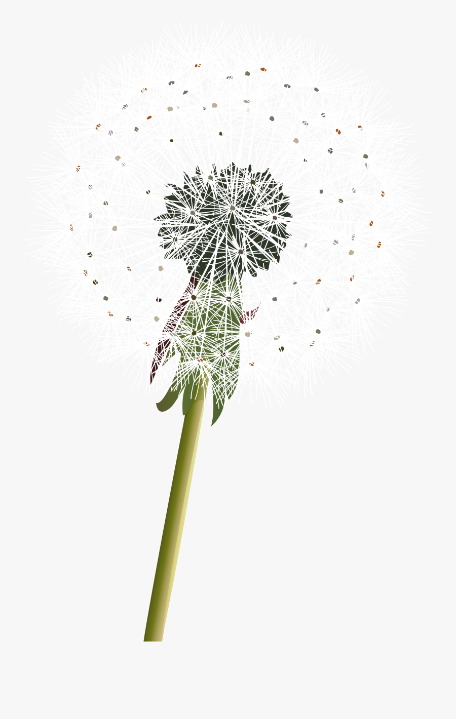 Dandelion Clipart Transparent Tumblr - Karahindiba Duvar Kağıdı, Transparent Clipart
