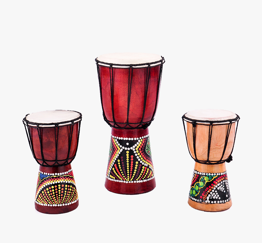 Three African Drums Png Image - 20 African Musical Instruments, Transparent Clipart