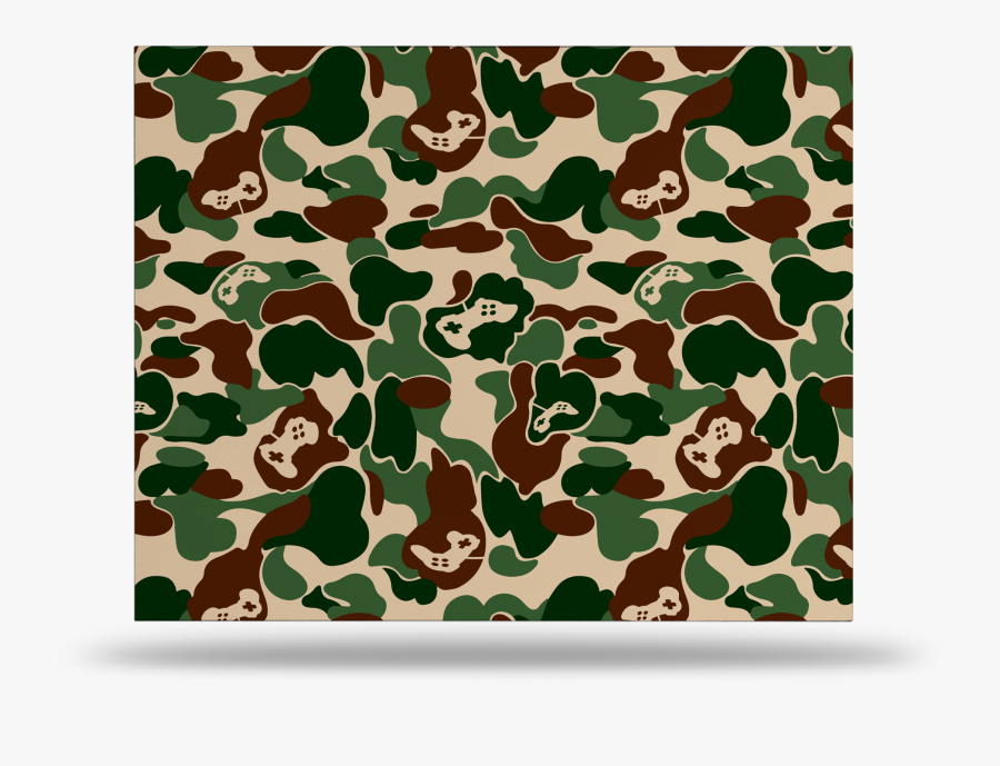 Clip Art Pink Camouflage Paper - Bape Camo, Transparent Clipart