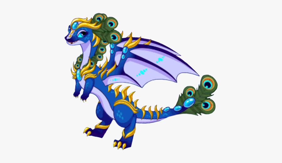 Regaldragonadult - Regal Dragon From Dragonvale, Transparent Clipart