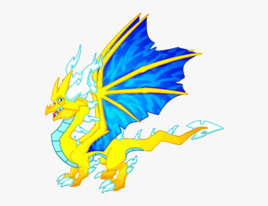 Elder Lightning Dragon Dragonvale Clipart , Png Download - Elder Lightning Dragon Dragonvale, Transparent Clipart