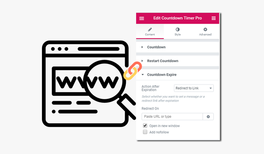 Actions After Timer Expired - Search Engine Optimization Clip Art, Transparent Clipart