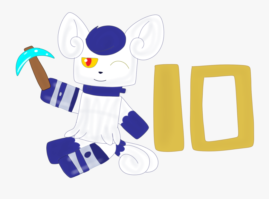 Minecraft 10th Anniversary Leni - Cartoon, Transparent Clipart