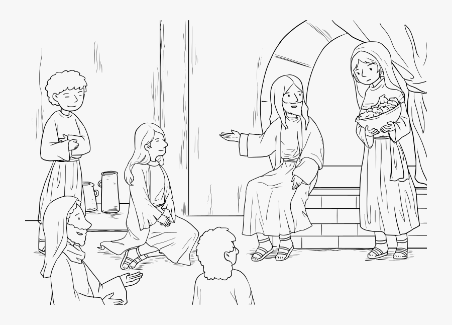 Clip Art Luke Medium Image Png - Luke 10 38 42 Clipart, Transparent Clipart