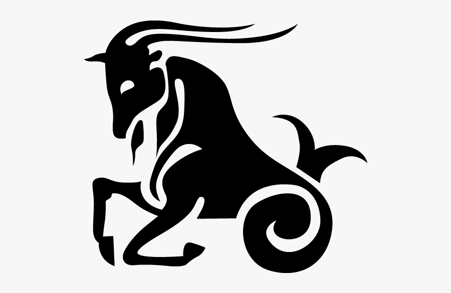 Capricorn Sign, Transparent Clipart