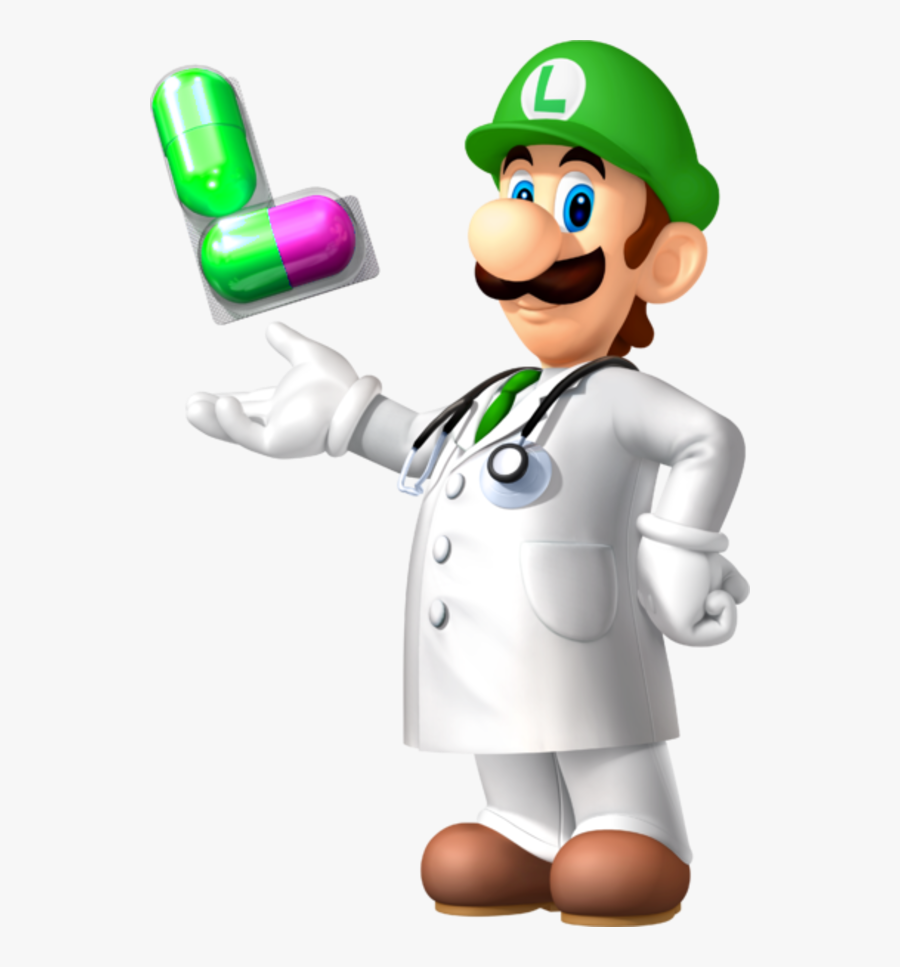 Luigi New Super Luigi U Super Smash Bros - Dr Luigi Png, Transparent Clipart