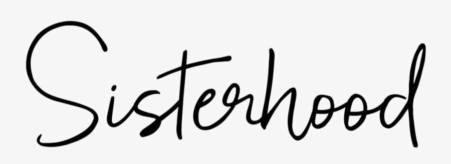 Black And White Sisterhood, Transparent Clipart