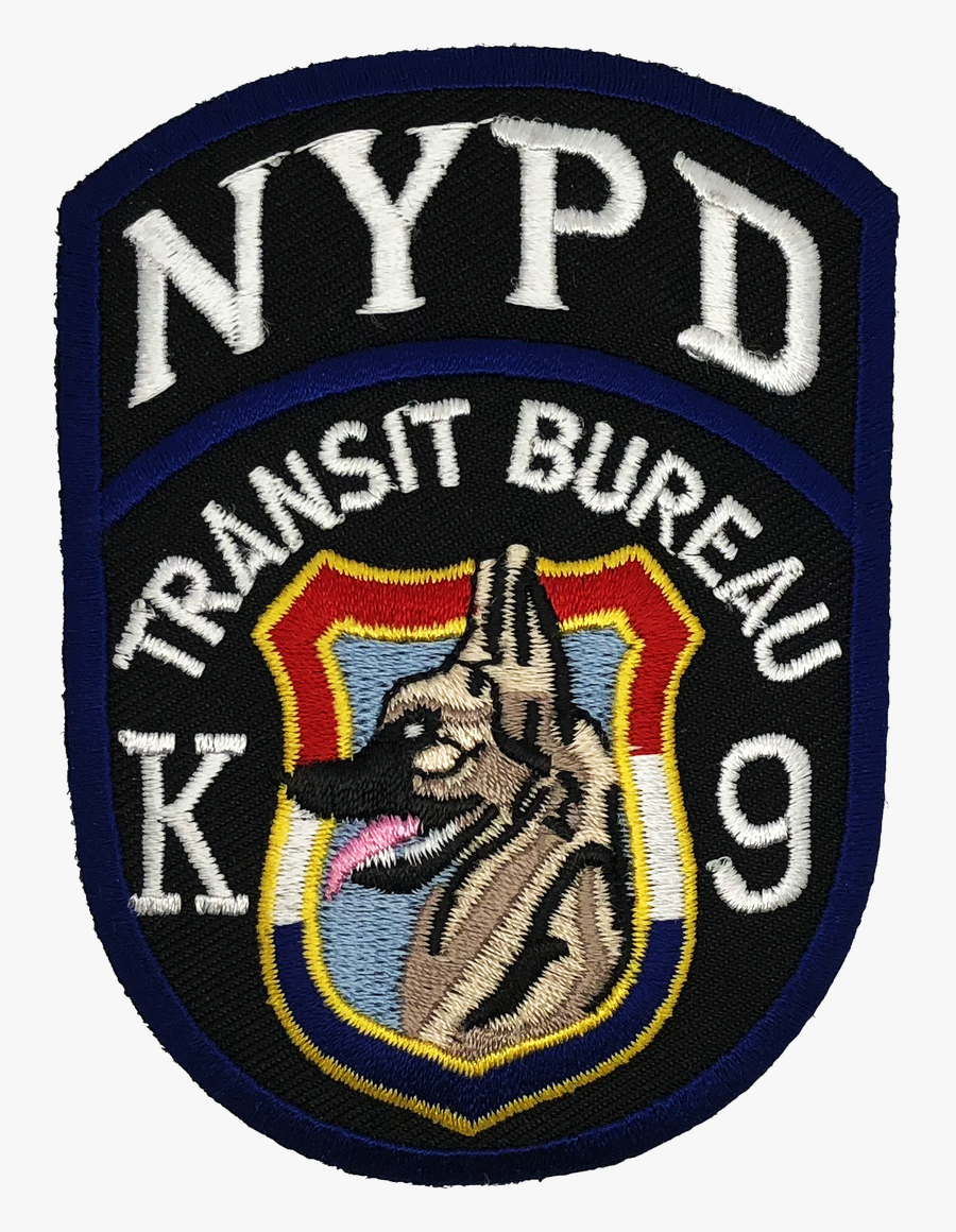 Nypd Transit Bureau K-9 Unit - Nypd Transit Bureau K9, Transparent Clipart