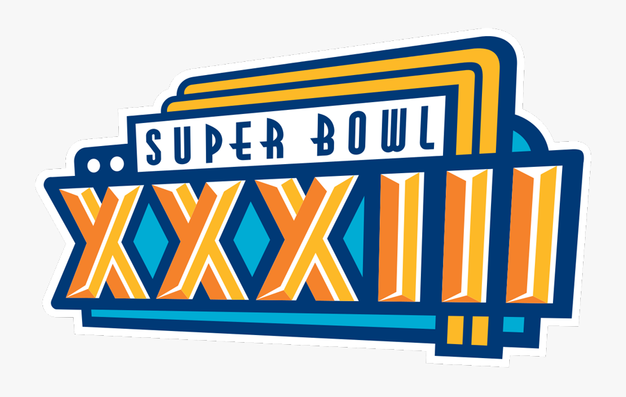 Sb Xxxiii Logo - Super Bowl Xxxiii Logo, Transparent Clipart