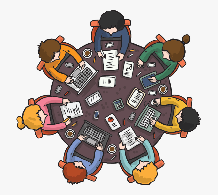 Round Table Clipart Transparent, Transparent Clipart