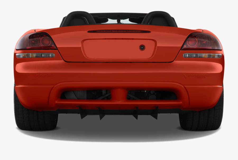 Rear Of Dodge Viper, Transparent Clipart