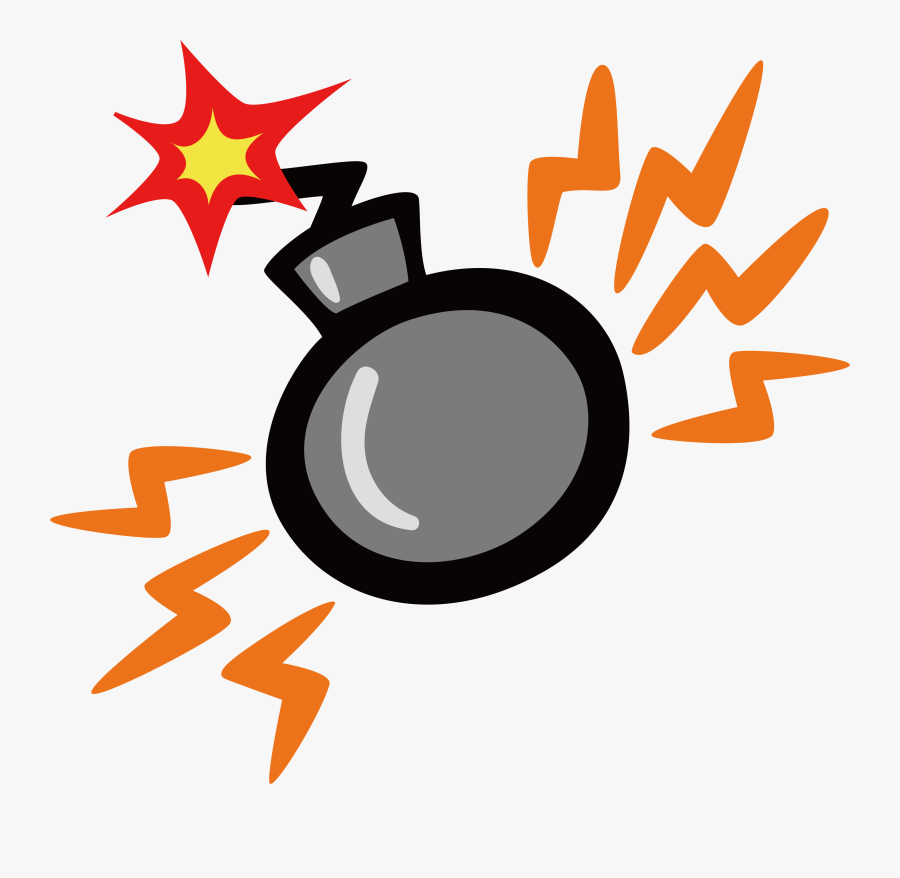 Blast Vector Circle - Бомба Png, Transparent Clipart