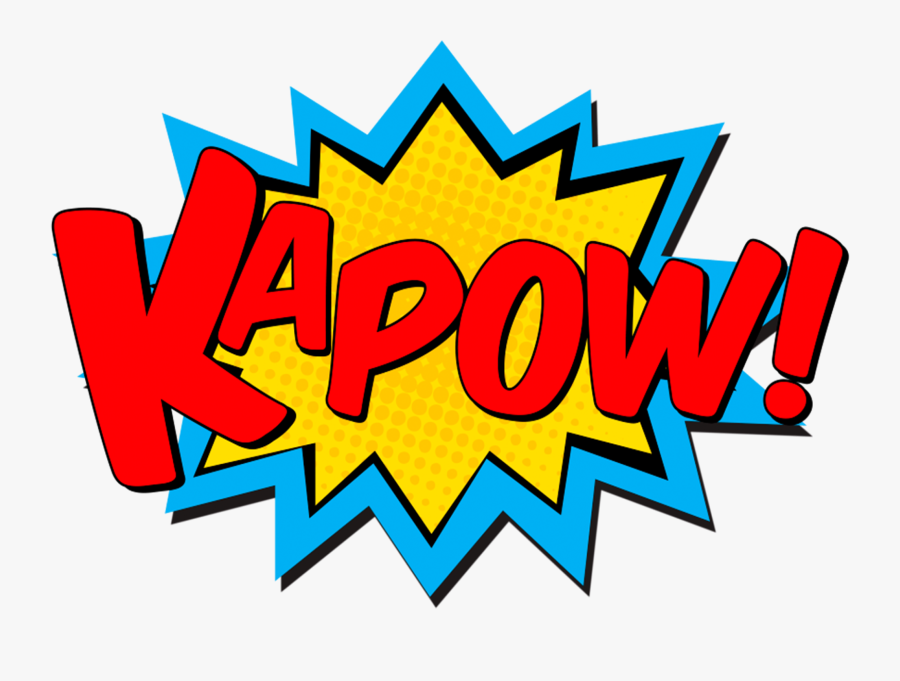 Pop Art Superhero Png, Transparent Clipart