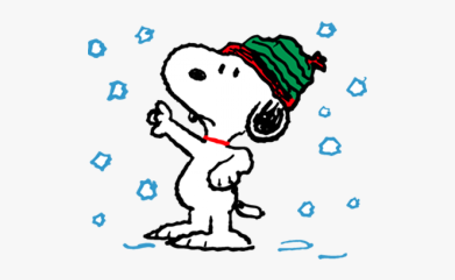 Snoopy Winter Cliparts - Snoopy Winter Clipart, Transparent Clipart