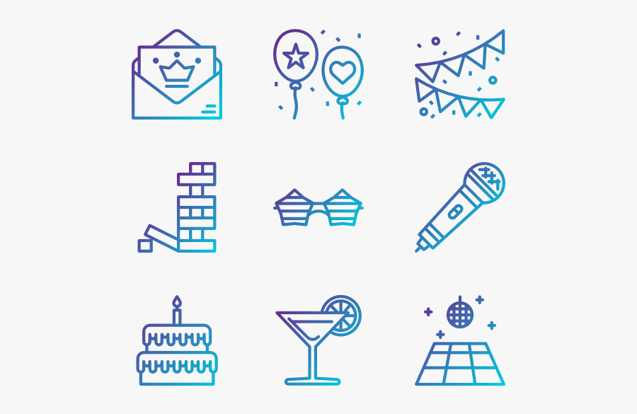 Party, Transparent Clipart