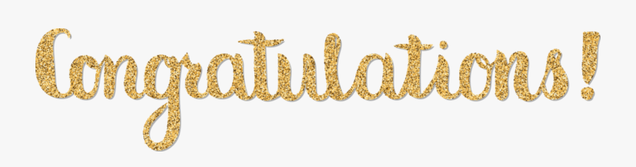 Ftestickers Text Typography Congratulations Gold Congratulations