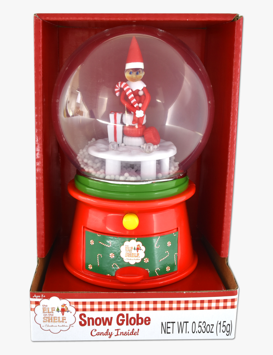 Elf On The Shelf Elf On The Shelf® Snow Globe - Saint Nicholas Day, Transparent Clipart