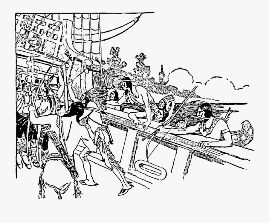 Indian Raid - Indian Wedding Line Art Vector, Transparent Clipart