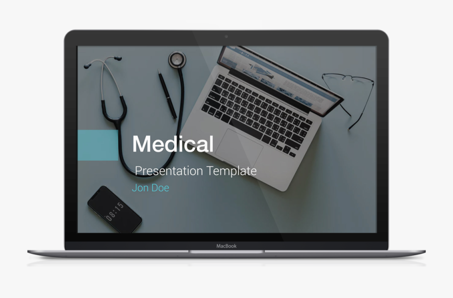 Clip Art Medical Powerpoint Presentation - Macbook Pro, Transparent Clipart