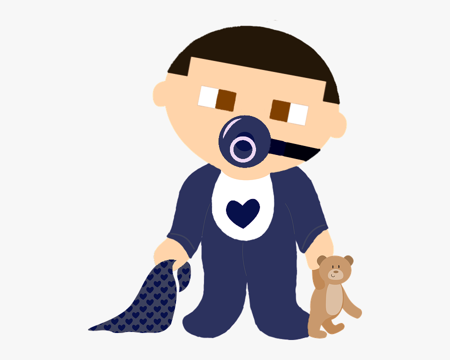 Baby With Pacifier Clipart, Transparent Clipart