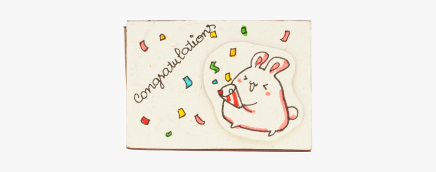 Congratulations You Made It Matchbox Card - Drawing, Transparent Clipart