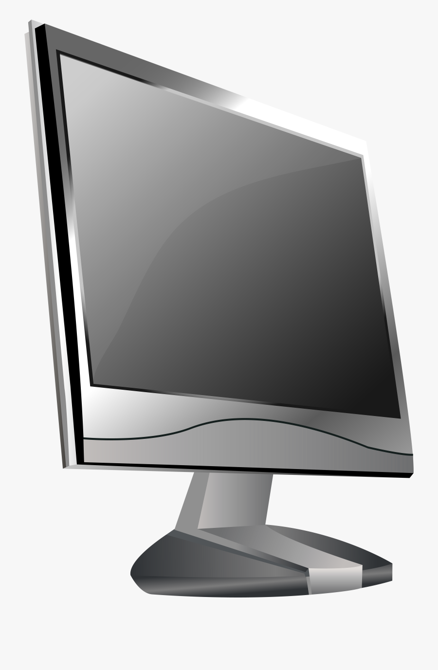 Monitor Png Clip Art - Computer Monitor Clipart Png, Transparent Clipart
