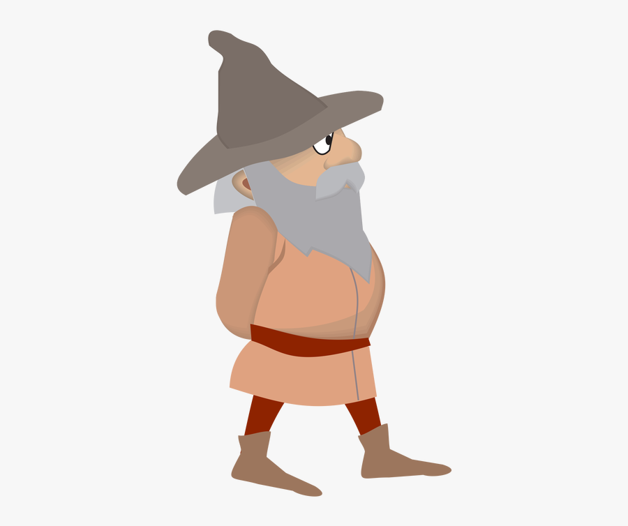 Elf Walking Png, Transparent Clipart