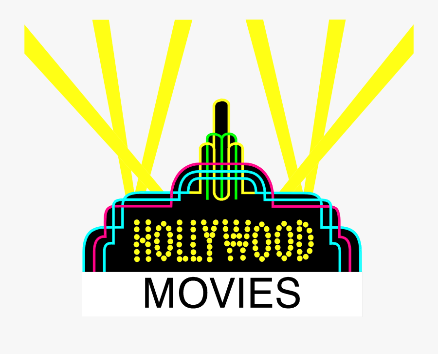 Transparent Film Reel Border Png - Hollywood Clip Art, Transparent Clipart