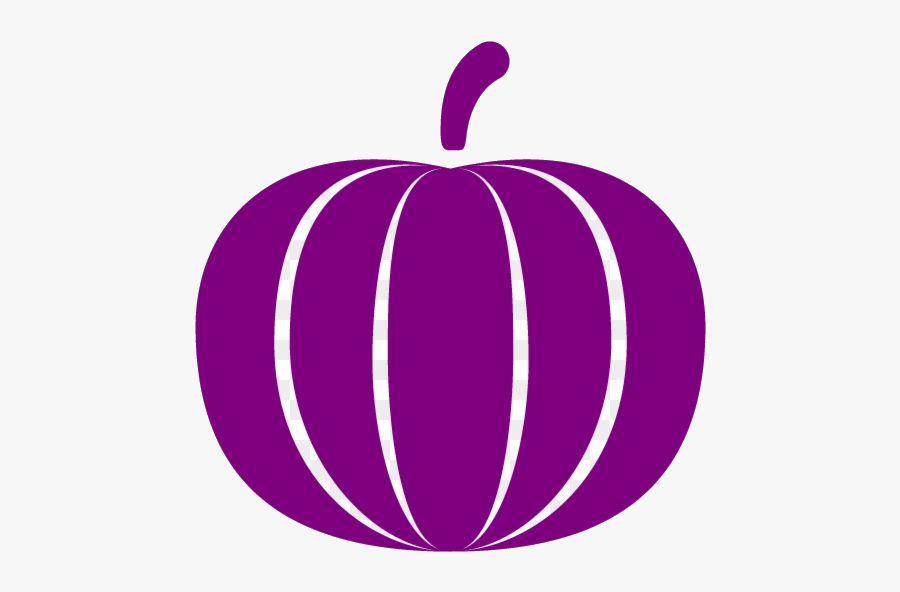 Pumpkin Clipart Purple Icon Free Transparent Png - Icon Pumpkin Png, Transparent Clipart