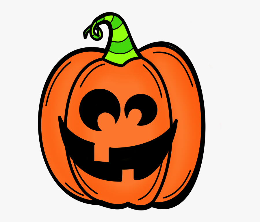 Pumpkin Clipart Pattern - Clip Art Jack Olantern, Transparent Clipart