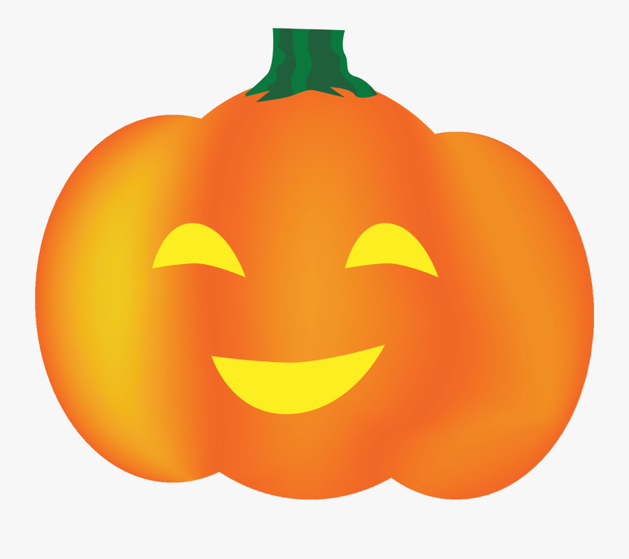 Big Clipart Pumpkin - Smiley Pumpkin, Transparent Clipart