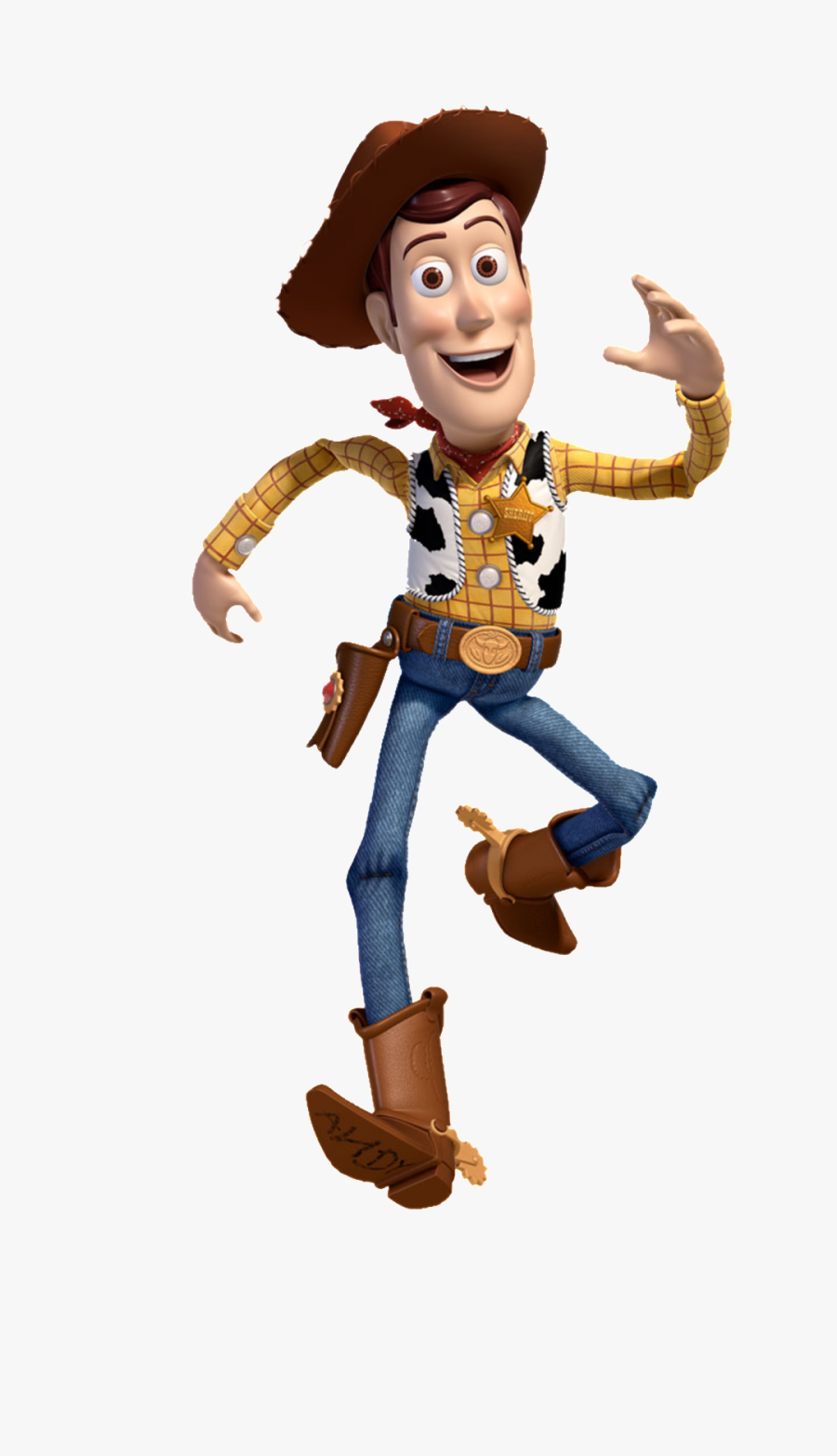 Woody From Toy Story - Disney Woody Toy Story, Transparent Clipart